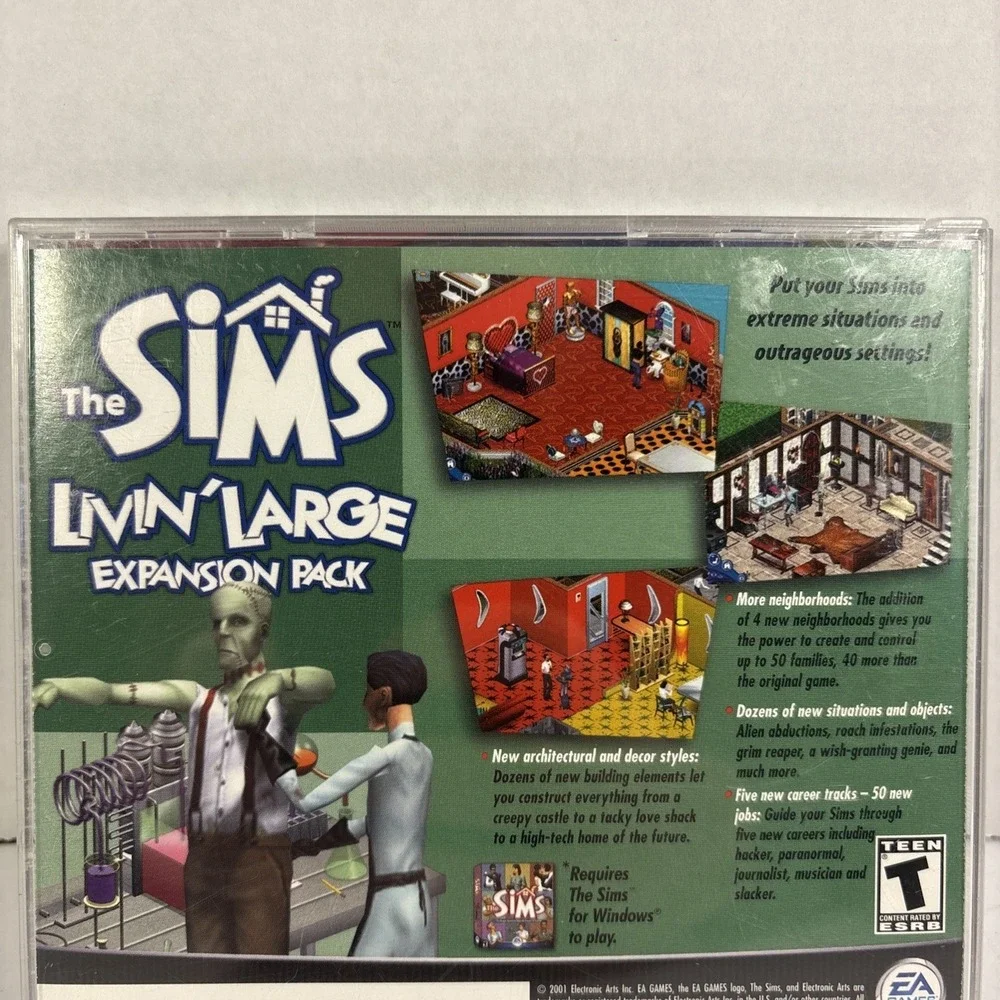 The Sims Hot Date Expansion Pack PC-CD 2001